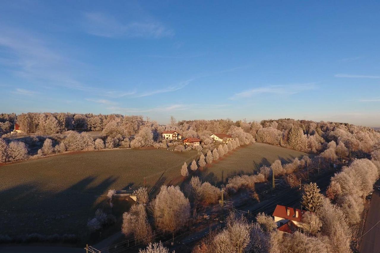 Alpenblick Nahe Muenchen Mit Outdoor Whirlpool - 21 Min Von Muenchen Mit Zug Assling Exterior foto